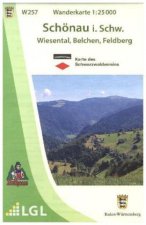 Schönau im Schwarzwald 1:25 000
