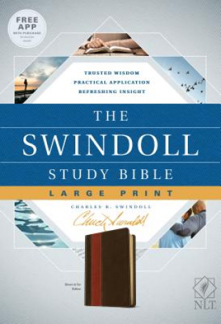 The Swindoll Study Bible NLT, Large Print