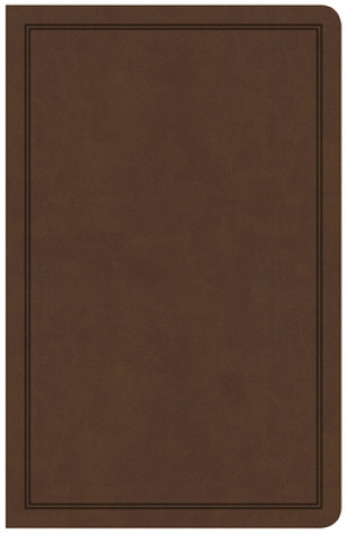 CSB Deluxe Gift Bible, Brown Leathertouch
