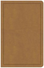 CSB Deluxe Gift Bible, Tan Leathertouch