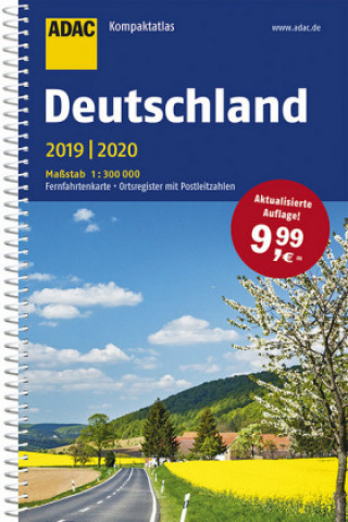 ADAC Kompaktatlas Deutschland 2019/2020 1:250 000