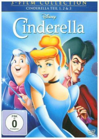 Cinderella 1-3, 3 DVDs, 3 DVD-Video
