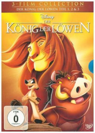 Der König der Löwen 1-3, 3 DVDs