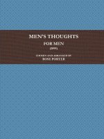 MEN'S THOUGHTS FOR MEN (1899)