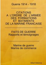 Guerre 14/18 - Citations Marine