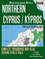 Northern Cyprus / Kypros Hiking & Walking Map 1
