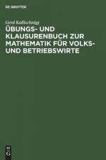 UEbungs- Und Klausurenbuch Zur Mathematik Fur Volks- Und Betriebswirte
