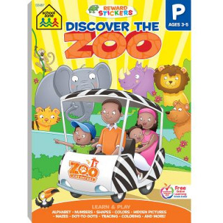 School Zone Discover the Zoo Preschool Tablet Workbook