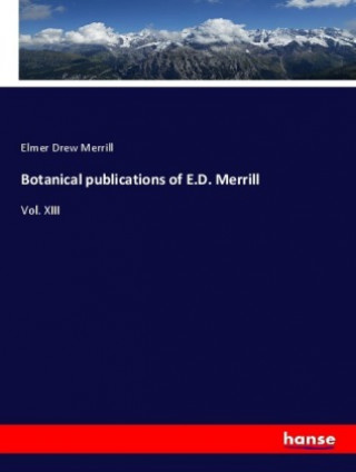 Botanical publications of E.D. Merrill