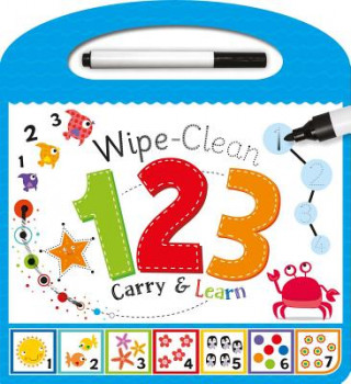 Wipe Clean Carry & Learn: 123: Early Learning for 3+ Year-Olds