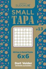 Sudoku Small Tapa - 200 Easy to Normal Puzzles 6x6 (Volume 13)