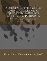 Adjustment to Work