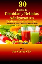 90 Recetas de Comidas y Bebidas Adelgazantes Para Deshacerse de la Grasa Hoy: ?La Solución Para Derretir Grasa Rápido!