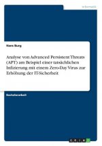 Analyse von Advanced Persistent Threats (APT) am Beispiel einer tatsächlichen Infizierung mit einem Zero-Day Virus zur Erhöhung der IT-Sicherheit