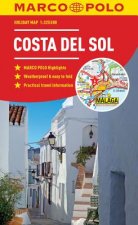 Costa Del Sol Marco Polo Holiday Map - pocket size, easy fold Costa del Sol map