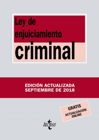 LEY DE ENJUICIAMIENTO CRIMINAL 2018