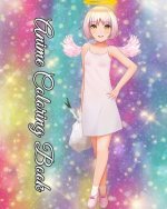 Anime Coloring Book: A Kawaii Girl Drawings Coloring Book (Super Cute Girls) (Beautiful Anime Drawings)