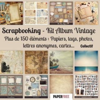 Scrapbooking Kit album vintage