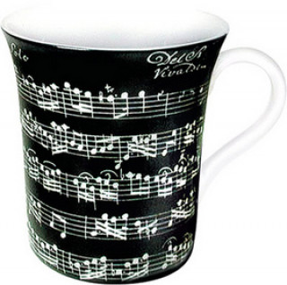 Hrnek Vivaldi Libretto black
