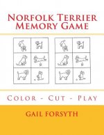 Norfolk Terrier Memory Game: Color - Cut - Play
