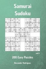 Samurai Sudoku - Easy 200 vol. 1