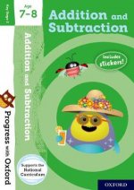 Progress with Oxford: Addition and Subtraction Age 7-8