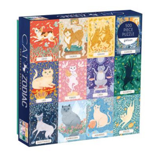 Cat Zodiac 500 Piece Puzzle (Sarah McMenemy)()