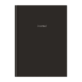 Black Hardcover Journal 6 X 8.5