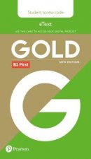 Gold B2 First New Edition Students' eText Access Card