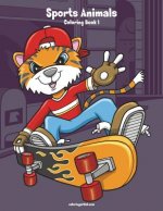 Sports Animals Coloring Book 1