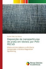Deposicao de nanoparticulas de prata em texteis por PVD-PECVD