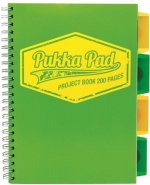 Kołozeszyt B5 Pukka Pad Neon w kratkę 200 kartek zielony