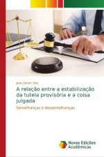 relacao entre a estabilizacao da tutela provisoria e a coisa julgada