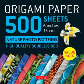 Origami Paper 500 sheets Nature Photo Patterns 6