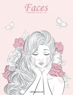 Faces Coloring Book for Grown-Ups 4, 5 & 6