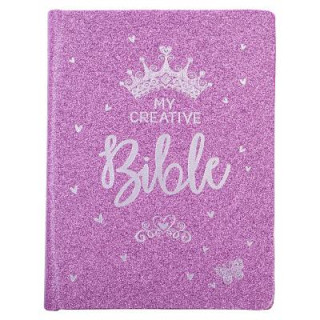 My Creative Bible Purple Glitter Hardcover (Twarda)