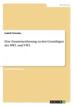 Eine Zusammenfassung zu den Grundlagen der BWL und VWL
