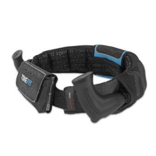 ToneFit Fitnessgürtel schwarz/blau
