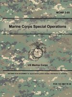 Marine Corps Special Operations (MCWP 3-05)