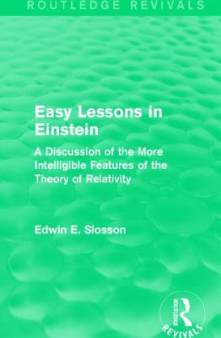 Routledge Revivals: Easy Lessons in Einstein (1922)