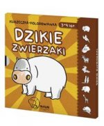 Książeczka kolorowanka Dzikie zwierzaki