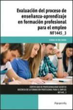 Evaluación proceso enseñanza-aprendizaje formación profesional para el empleo