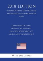 Department of Labor Federal Civil Penalties Inflation Adjustment Act Annual Adjustments for 2017 (US Employment and Training Administration Regulation