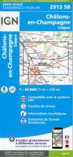 IGN Karte, Serie Bleue Châlons-en-Champagne.Suippes