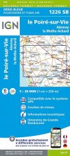 IGN Karte, Serie Bleue le Poiré-sur-Vie.Aizenay.Les Achards