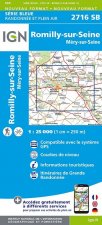 IGN Karte, Serie Bleue Romilly-Sur-Seine.Mery-Sur-Seine