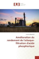 Amelioration du rendement de l'attaque-filtration d'acide phosphorique