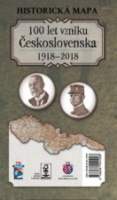 Historická mapa 100 let vzniku Československa 1918 – 2018