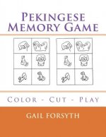 Pekingese Memory Game: Color - Cut - Play