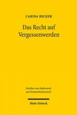 Das Recht auf Vergessenwerden